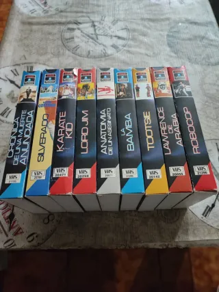 Colección Películas VHS Acción Aventura Comedia