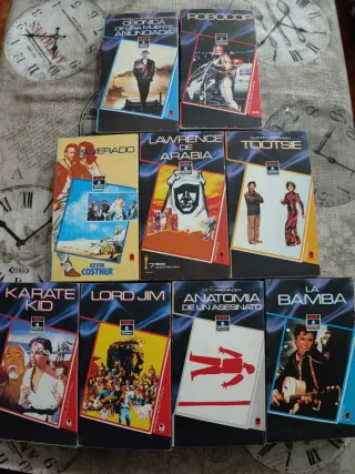 Colección Películas VHS Acción Aventura Comedia