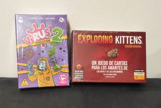 Virus! 2 Evolution y Exploding Kittens