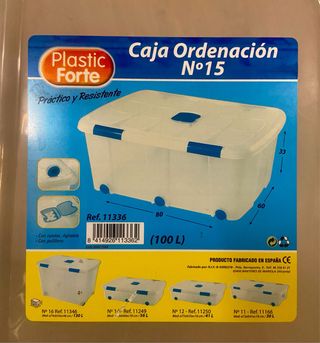 Caja Ordenación Plastic Forte N°15
