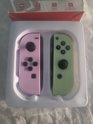 Controller Nintendo Switch Joy-Con Rosa e Verde