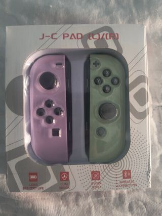 Controller Nintendo Switch Joy-Con Rosa e Verde