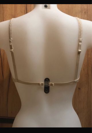 Sujetador vintage Dior encaje beige