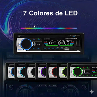 Radio MP3 Coche con Bluetooth – Ideal para Música