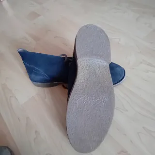 Botines Massimo Dutti azul marino