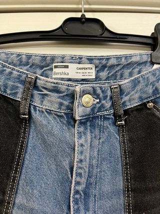 Jeans Bershka Palazzo Patchwork Donna