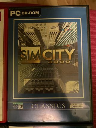 Lote 4 Juegos PC: SimCity, Los Sims