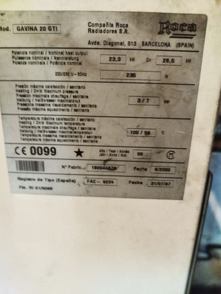 Caldera Roca GAVINA 20 gti