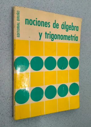 Libros de matemáticas , álgebra y trigonometria.