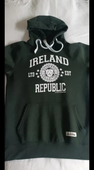 Sudadera Verde Ireland Republic
