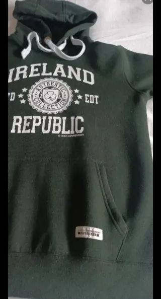 Sudadera Verde Ireland Republic