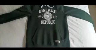 Sudadera Verde Ireland Republic