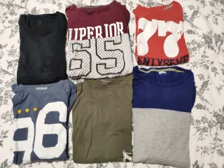 Pack Ropa Niño Batman Gris y Amarillo