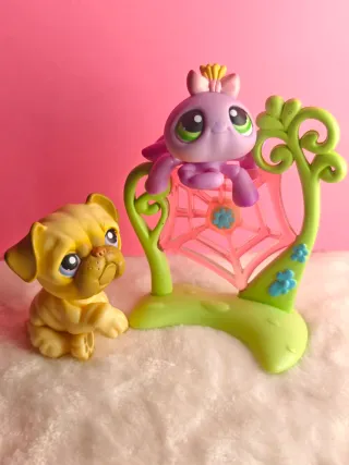 Littlest Pet Shop Pug e Ragno