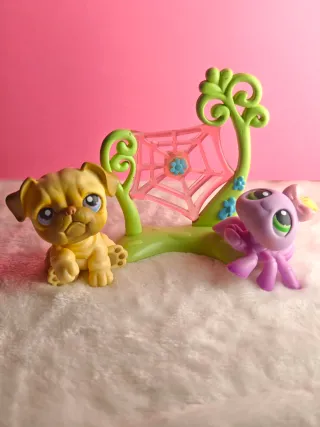 Littlest Pet Shop Pug e Ragno