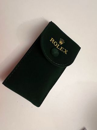 2 x Estuche Rolex Verde