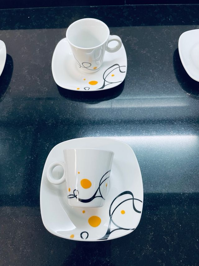 Juego de café porcelana diseño exclusivo