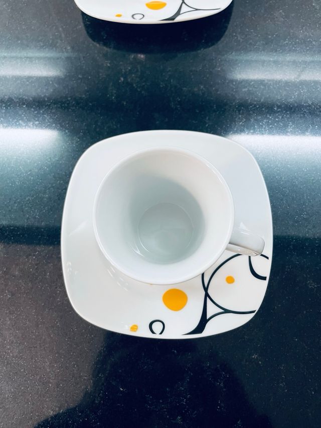 Juego de café porcelana diseño exclusivo