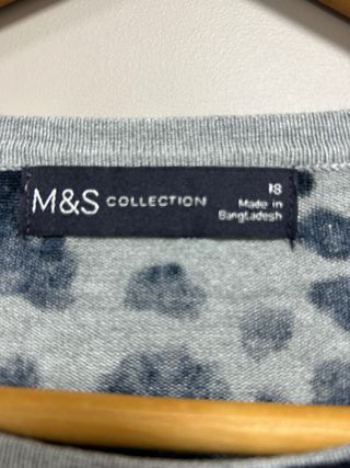 Jersey M&S Animal Print Talla M