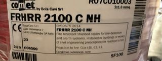 Cavo FRHRR 2100 C NH 2x1.0 mmq