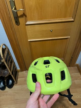 Casco Rockrider ST500 59-62cm Amarillo