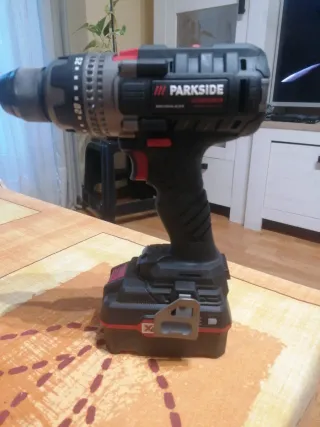 Taladro Parkside 20V + Batería 4.0Ah y 4.5Ah