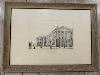 Litografie di J. Cebrian