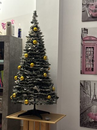 Árbol de Navidad plegable 120cm