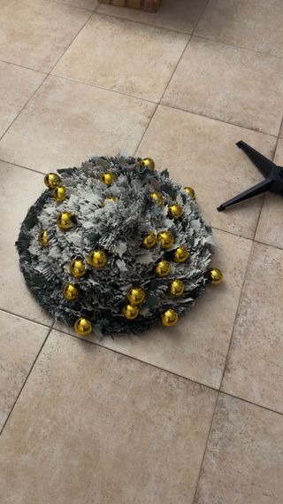 Árbol de Navidad plegable 120cm