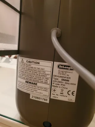Deshumificador DeLonghi DNS 80