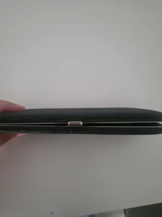 Portafogli nero lucido