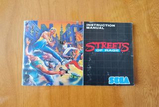 Manuale Street of Rage (Mega Drive)
