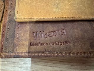 Portafogli in pelle marrone da uomo