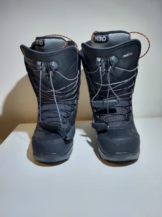 Botas T40 Snowboard Nitro Negras