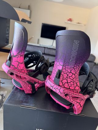 Fijaciones Snowboard Nidecker Supermatic LT Magma