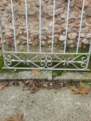Rejas antiguas de forja (2 unidades)