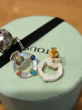 Pendientes Tous Originales Flor Multicolor