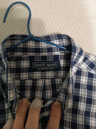 Camisa Massimo Dutti cuadros manga larga