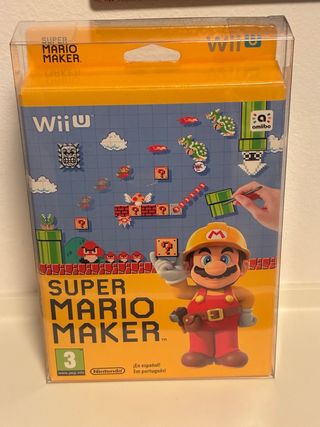 Super Mario Maker Wii U + custodia protettiva