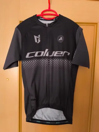 Maillot Ciclismo Atika Talla M Negro