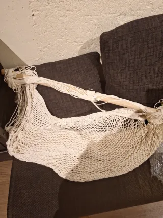 Sedile Sospeso a Dondolo Beige