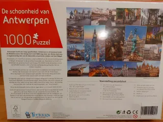 Puzzle 1000 piezas Amberes