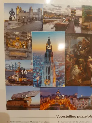 Puzzle 1000 piezas Amberes