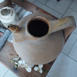 Antica e rara Brocca Quartara Vaso Orcio Giara 800