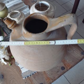 Antica e rara Brocca Quartara Vaso Orcio Giara 800