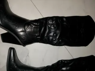 Stivali Camperos Neri Donna Tg 38