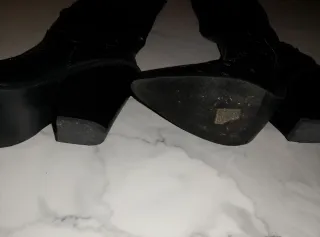 Stivali Camperos Neri Donna Tg 38