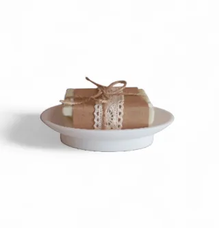 Sapone artigianale olio d'oliva + porta sapone