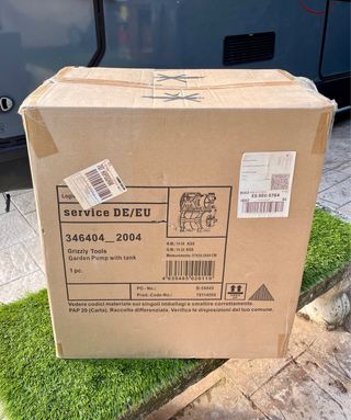 Bomba de agua presión Parkside