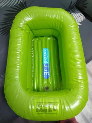 Bañera inflable de viaje para bebé